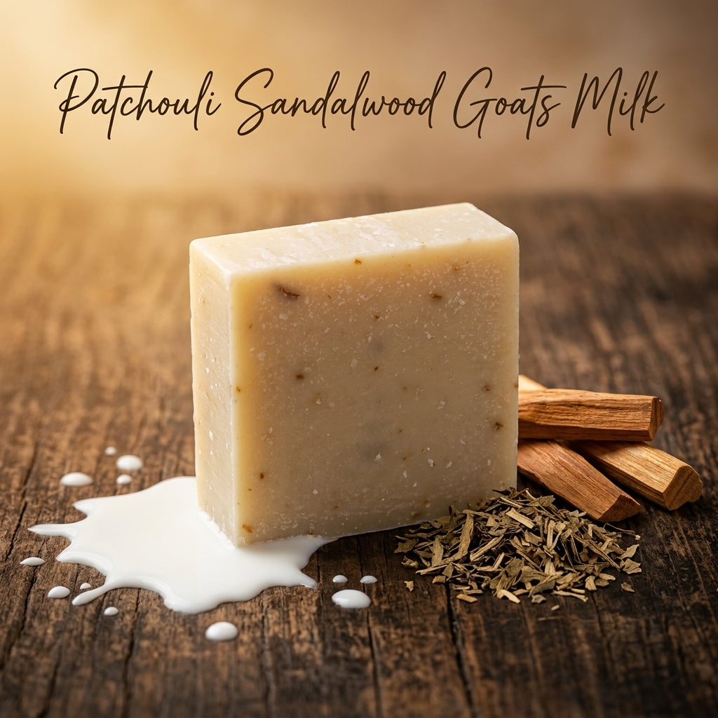 Patchouli Sandalwood Goats Milk Soap