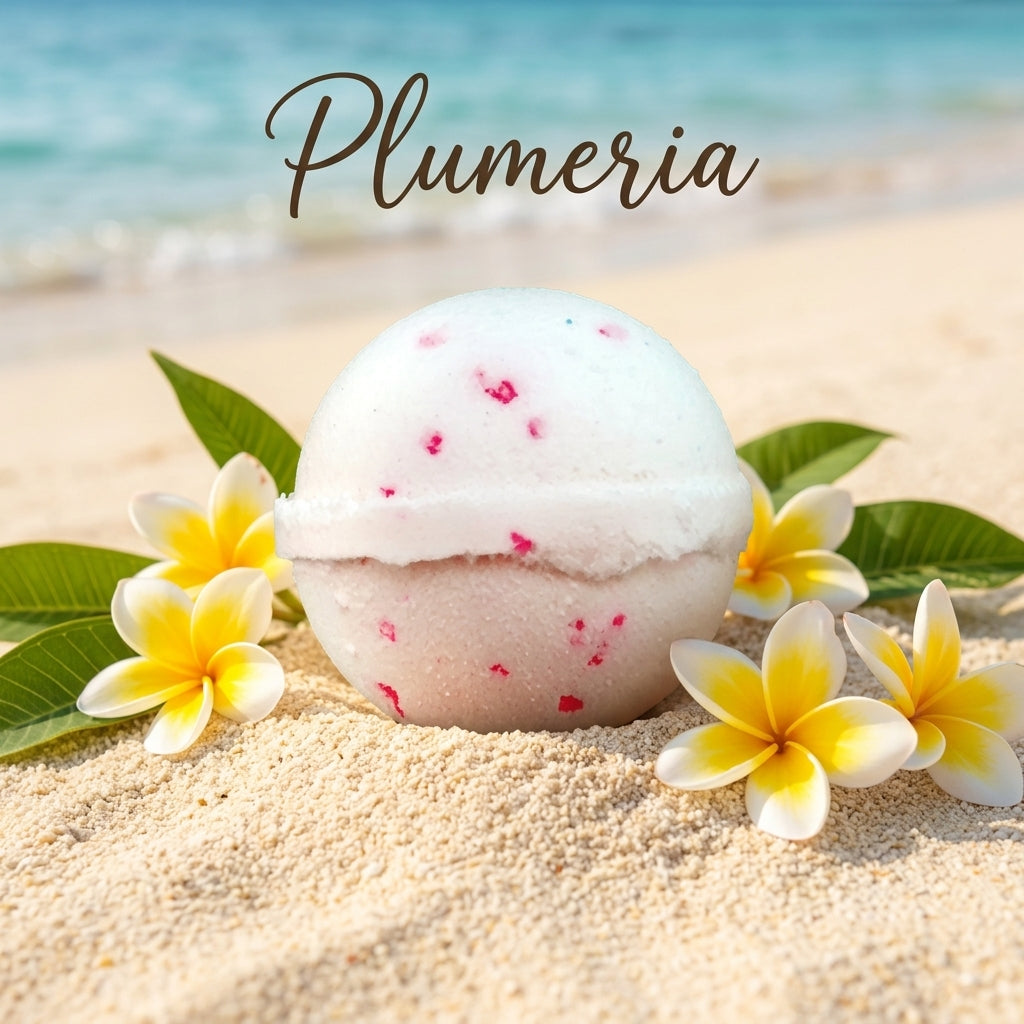 Plumeria Bath Bomb