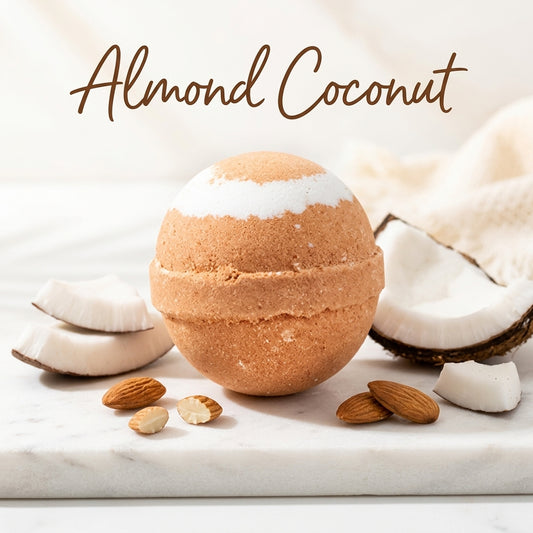 Almond Coconut Bath Bomb