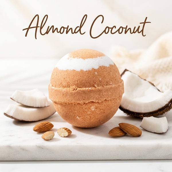 Almond Coconut Bath Bomb