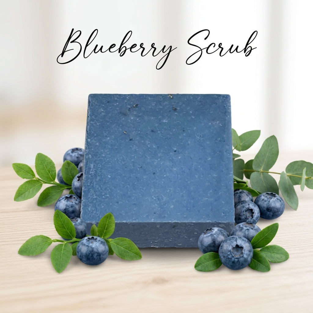 Blueberry Scrub Soap