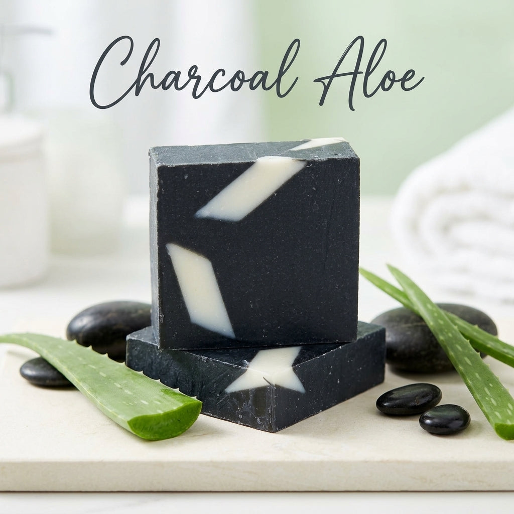 Charcoal Aloe Soap