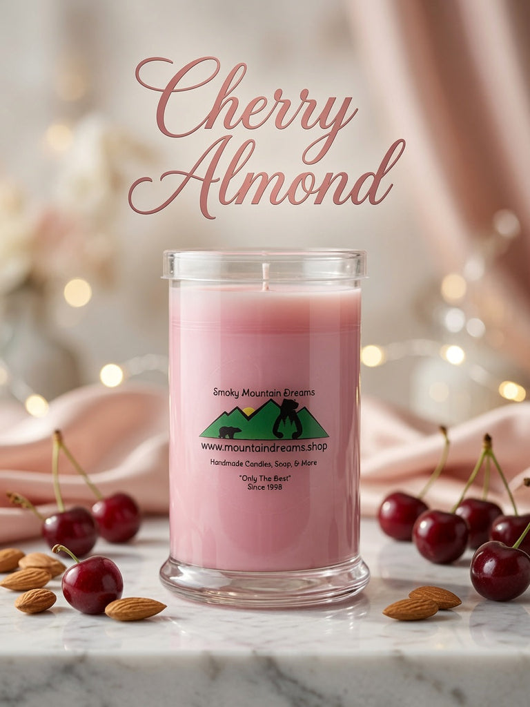 Cherry Almond 22oz Soy Candle
