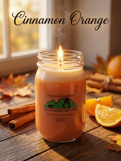 Cinnamon Orange 16oz Soy Candle
