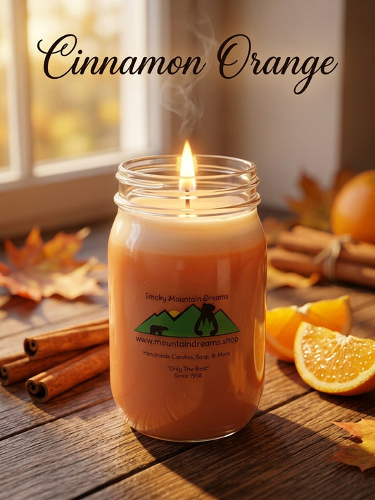 Cinnamon Orange 16oz Soy Candle