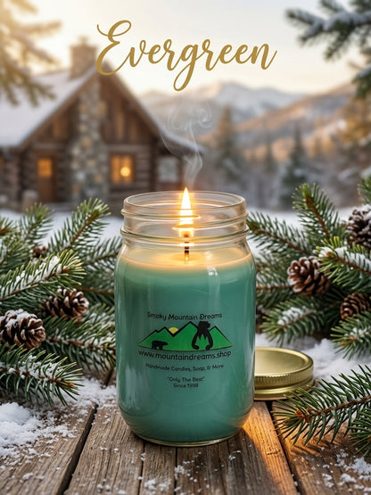 Evergreen 16oz Soy Candle