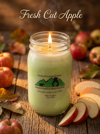 Fresh Cut Apple 16oz Soy Candle
