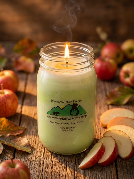 Fresh Cut Apple Candles