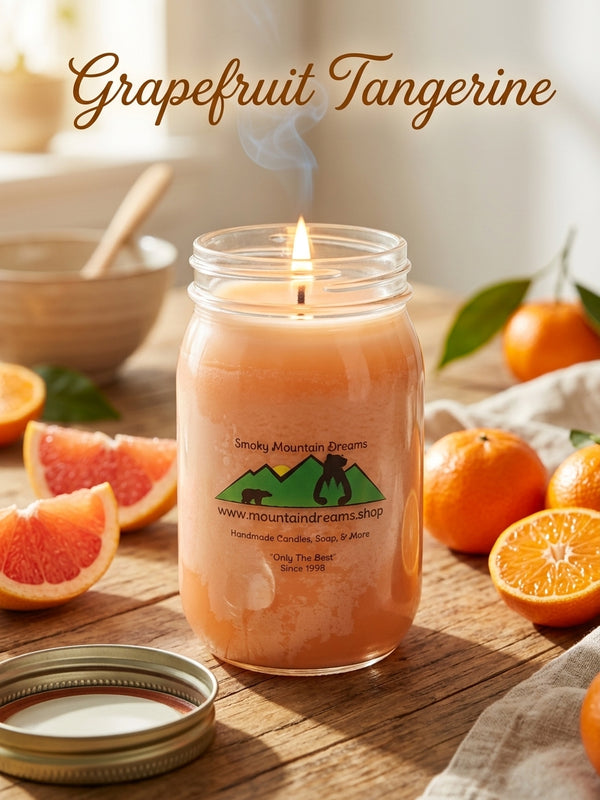 Grapefruit Tangerine 16oz Soy Candle