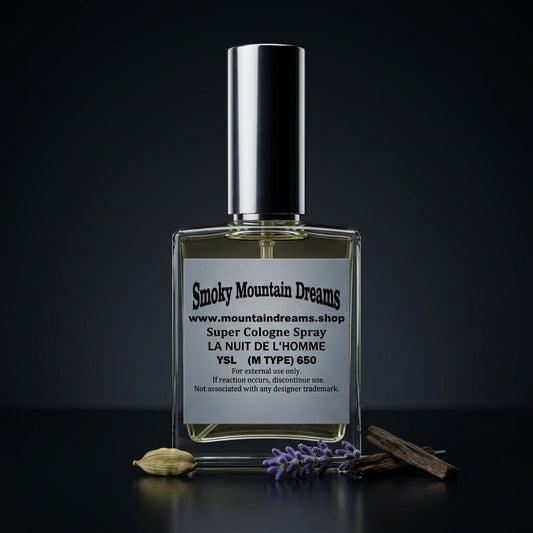 La Nuit de L'Homme (His Type) Perfume Spray, 2 oz – Inspired by Yves Saint Laurent
