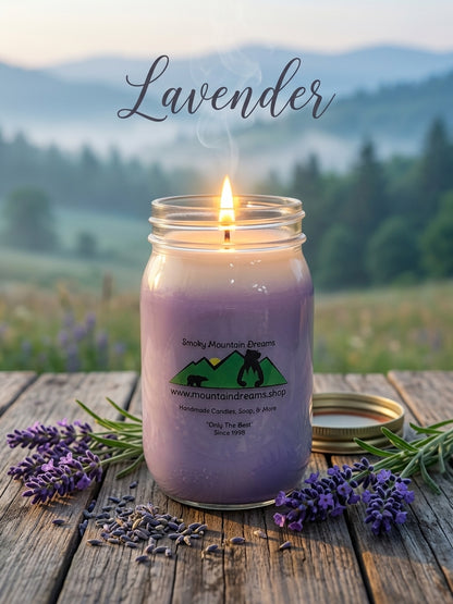 Lavender 16oz Soy Candle