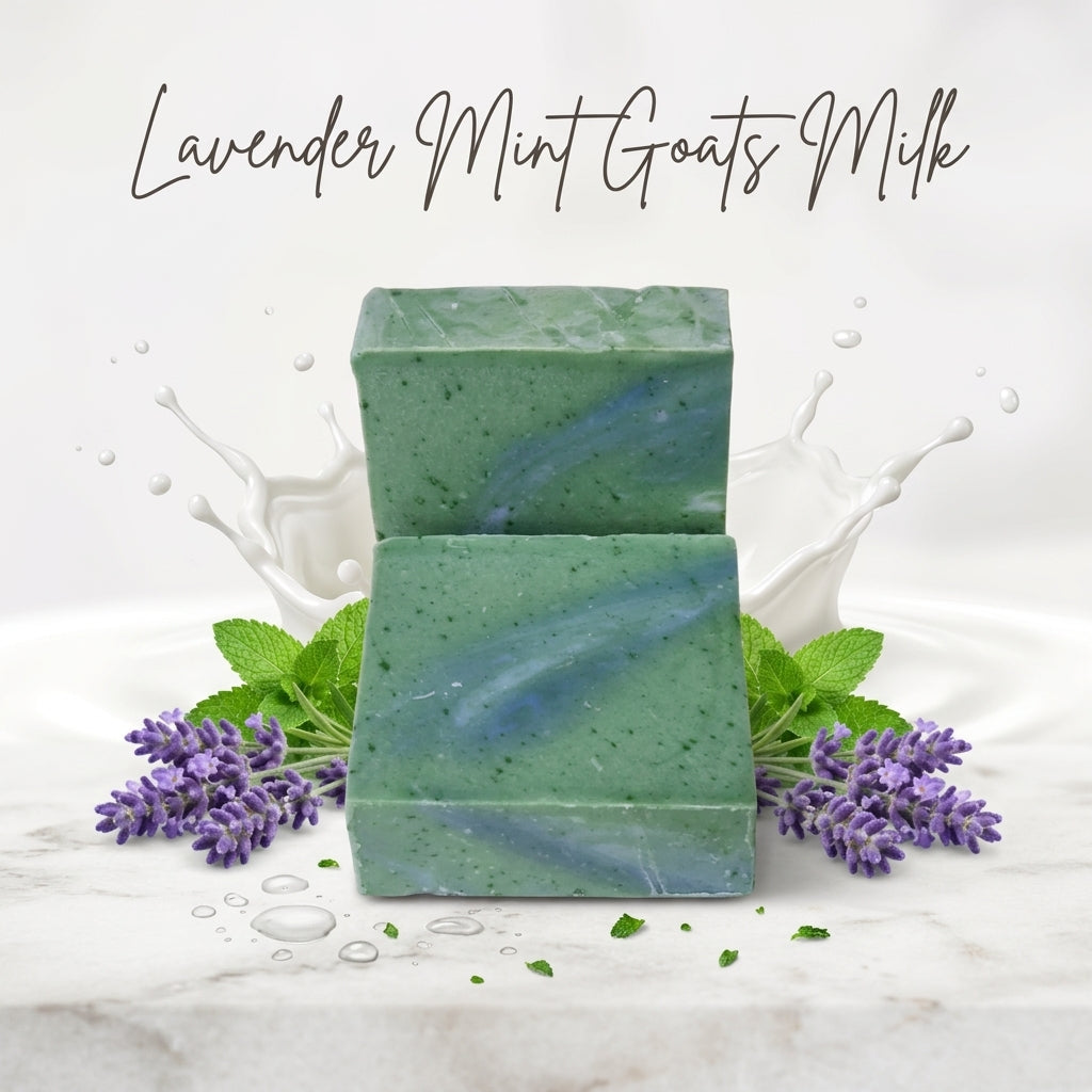 Lavender Mint Goats Milk Soap