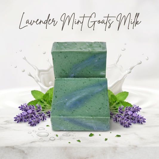Lavender Mint Goats Milk Soap