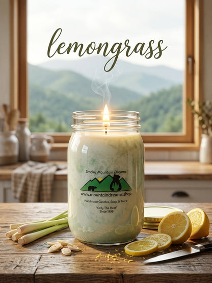 Lemongrass 16oz Soy Candle
