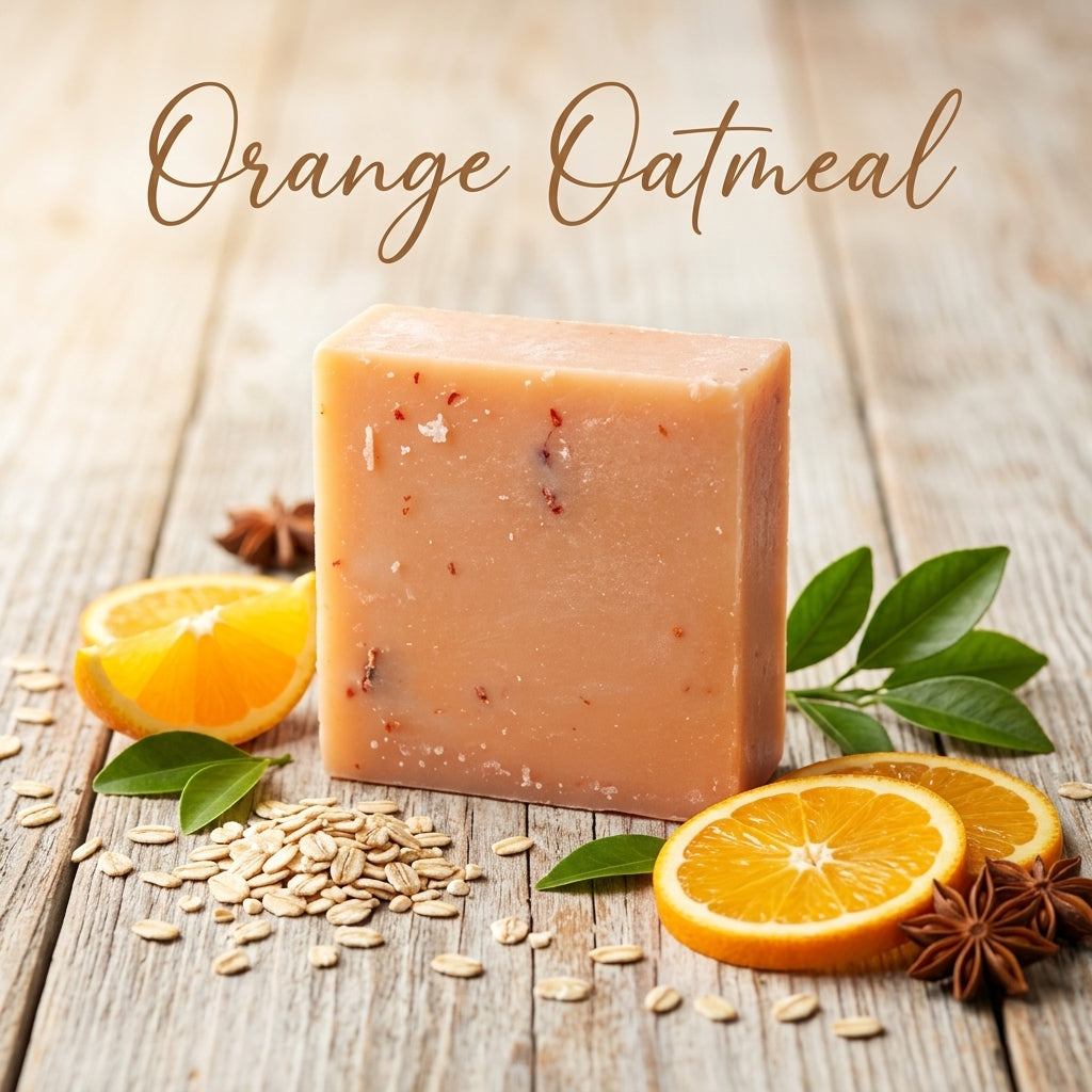 Orange Oatmeal Soap