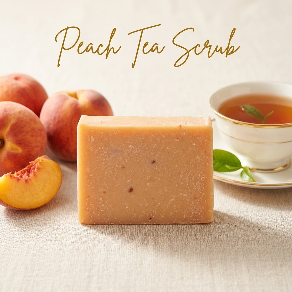 Peach Tea Scrub Soap