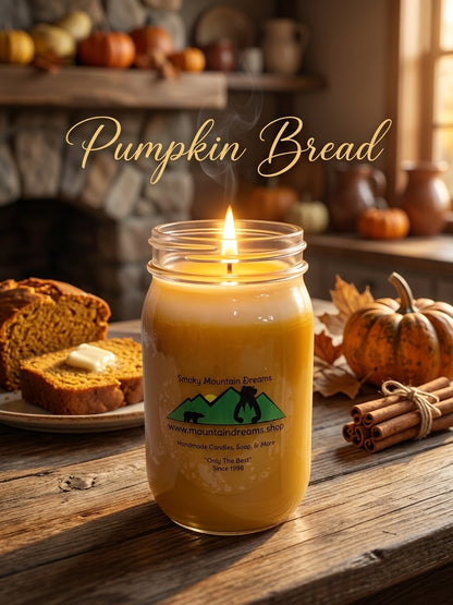 Pumpkin Bread 16oz Soy Candle