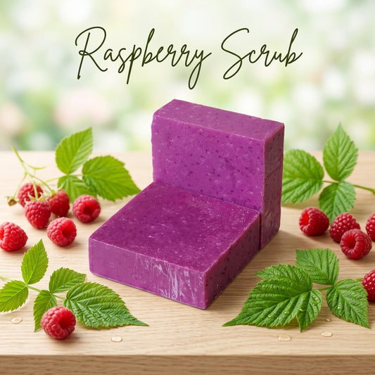 Raspberry Scrub Soap