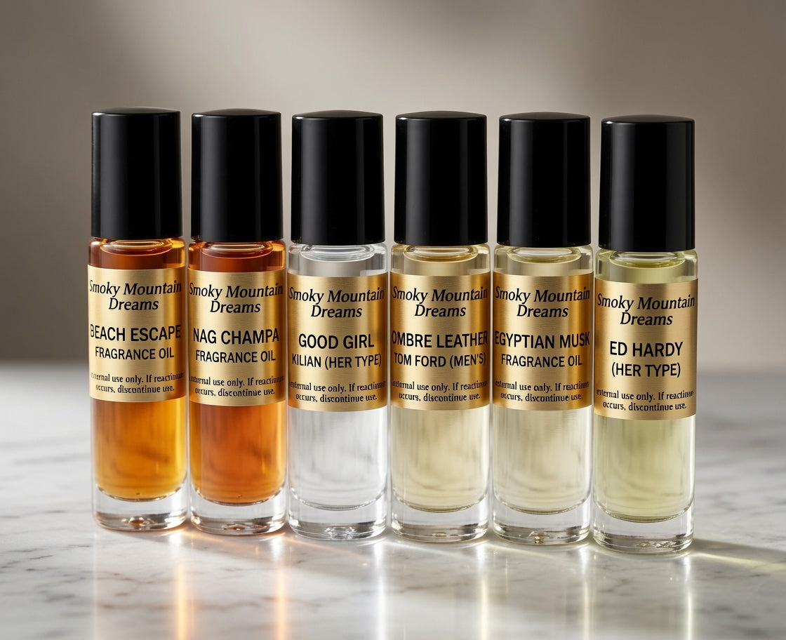 Pure Perfume Oils roll-ons