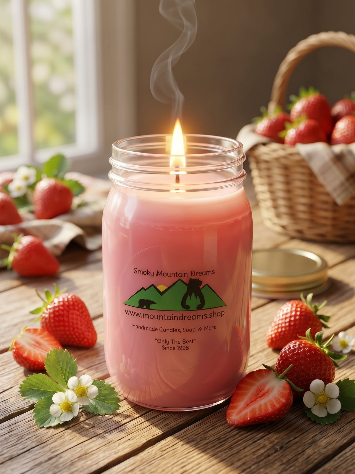 Strawberry Candles